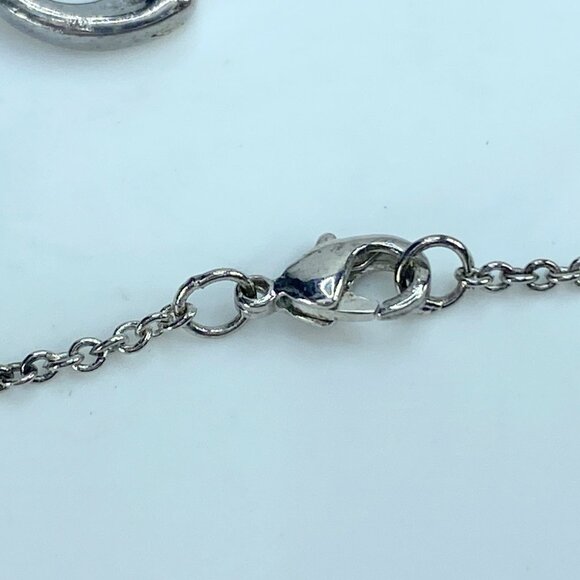 Elsa Peretti® Open Heart Bracelet Tiffany sterling bracelet  7.5" JR9158 - Picture 7 of 7